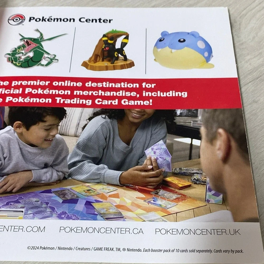 Pokemon TCG Temporal Forces Players Guide Card List Booklet Scarlet Violet 2024
